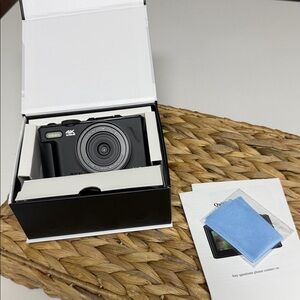 4K Digital Camera with Accessories